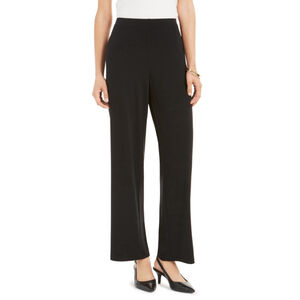 Alfani Women's Size XXL Black Stretchy Elastic Waist Pull-On Culotte Pants NWT